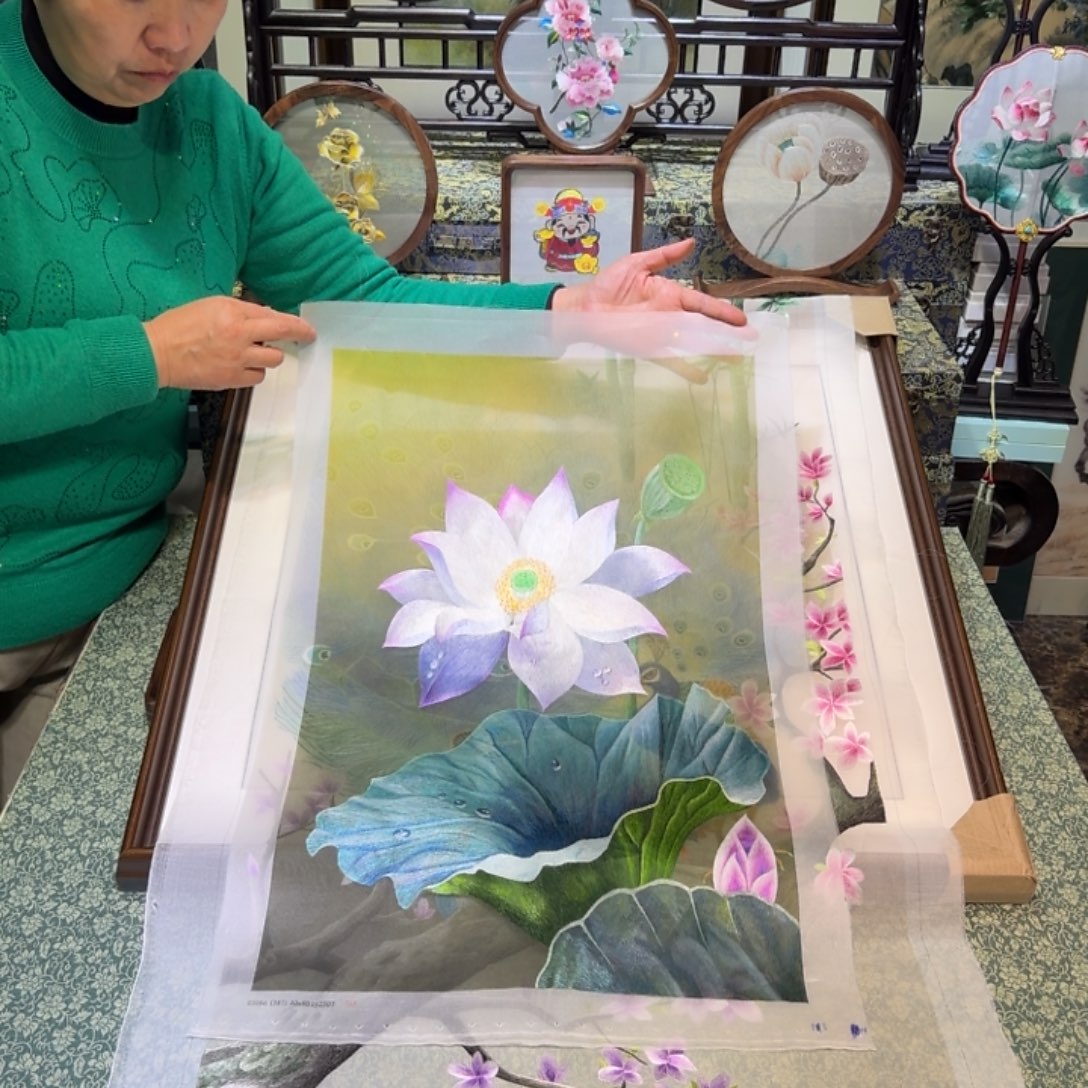 刺绣手工苏绣工艺