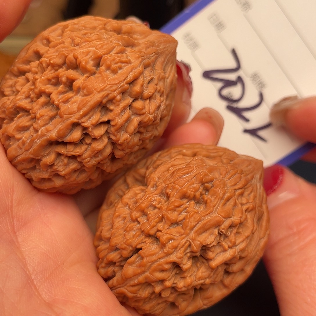 文玩核桃吊坠大蒜头35尺