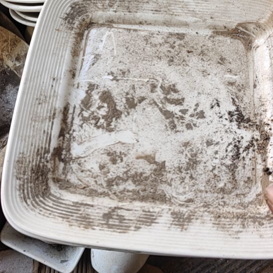 瓷发两个正方盘，国营四厂库存