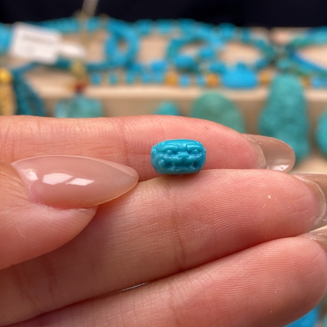 未镶嵌绿松石挂件