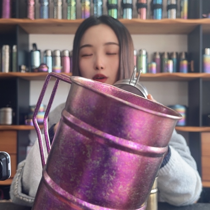 坚****钛合金玫红油桶福利