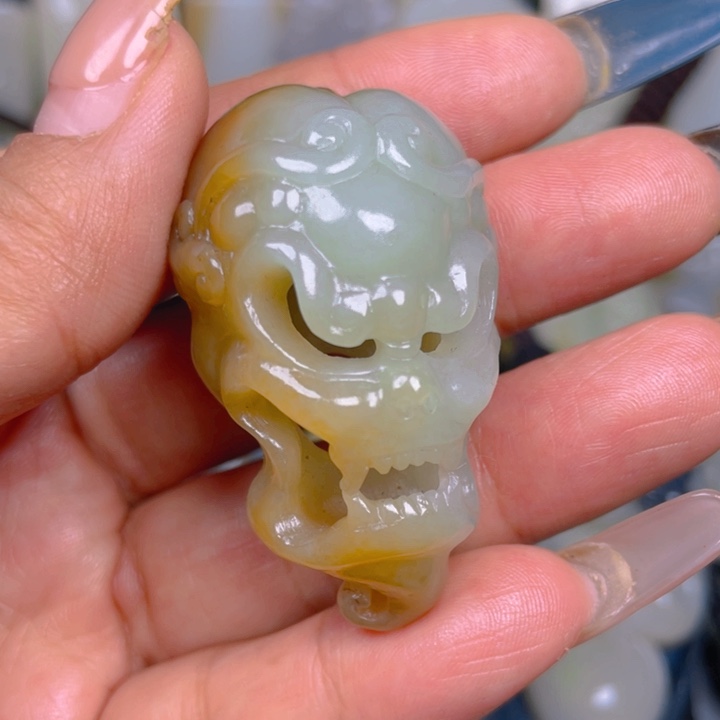 和田玉挂件未镶嵌