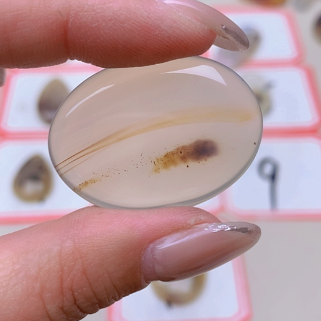 【闪购商品】未镶嵌玛瑙/玉髓珠宝半成品小*儿