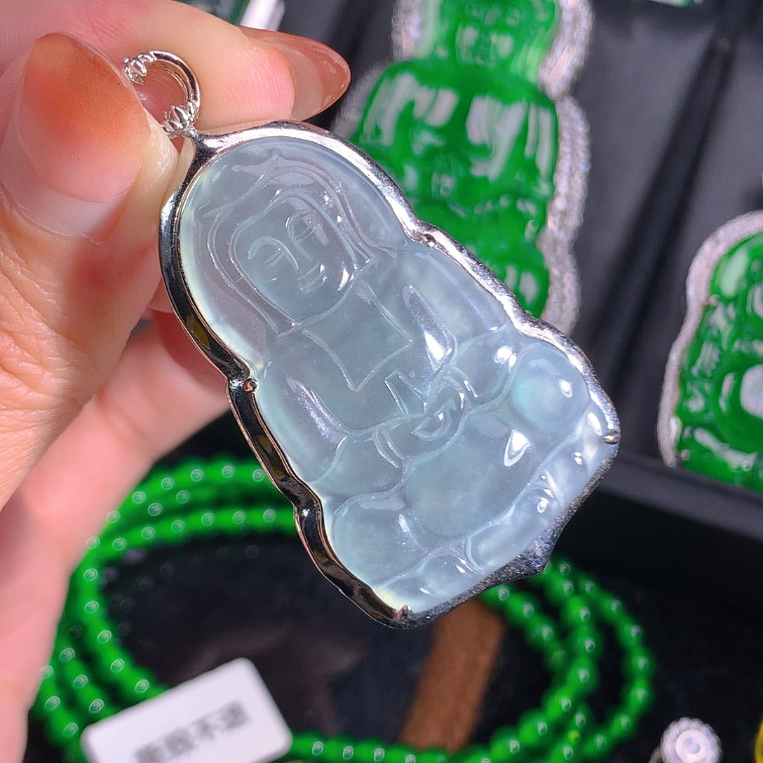 翡翠吊坠(不含链)未镶嵌