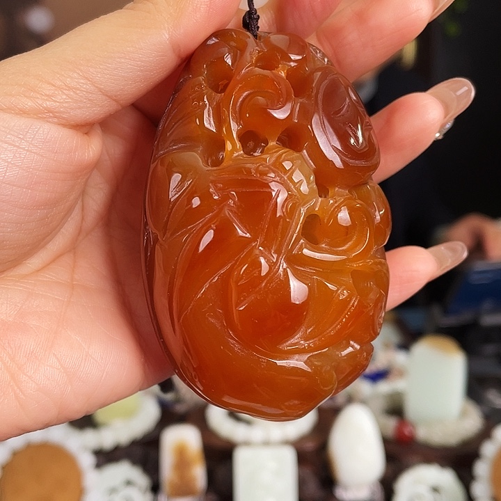 玛瑙/玉髓未镶嵌颈饰