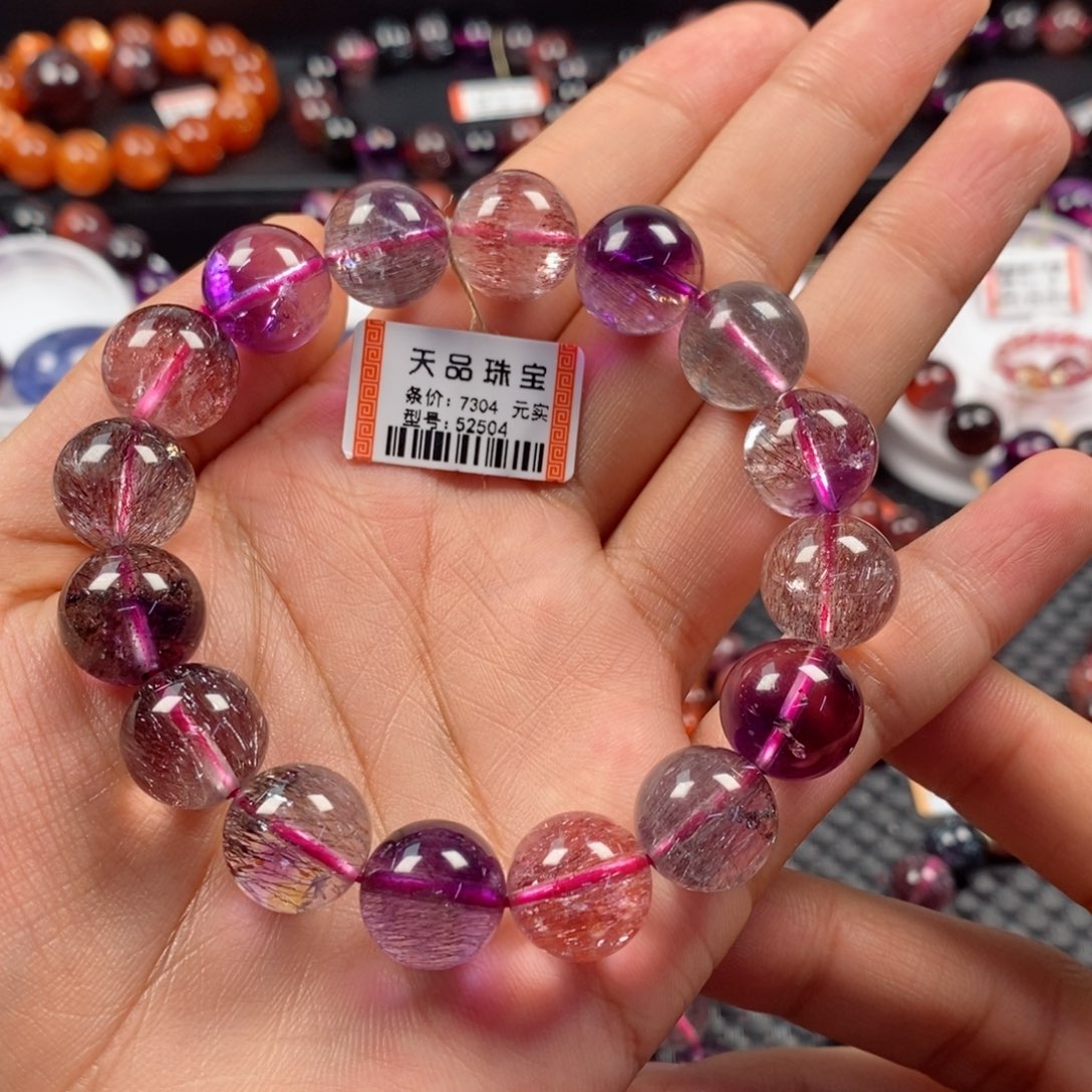 水晶手链未镶嵌九*仙女超七52504