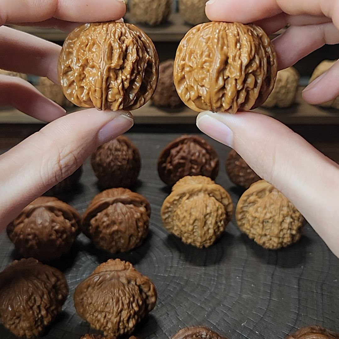 文玩核桃吊坠35小磨盘