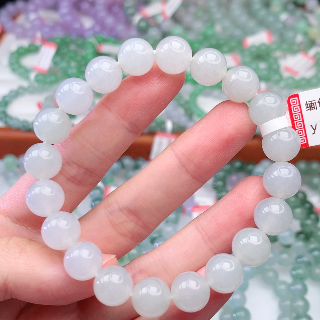 翡翠手链未镶嵌翡翠10mm