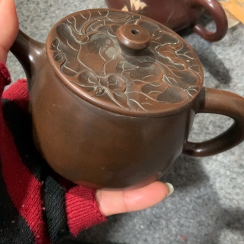 W***n紫砂茶壶陶瓷摆件爱好者摆件