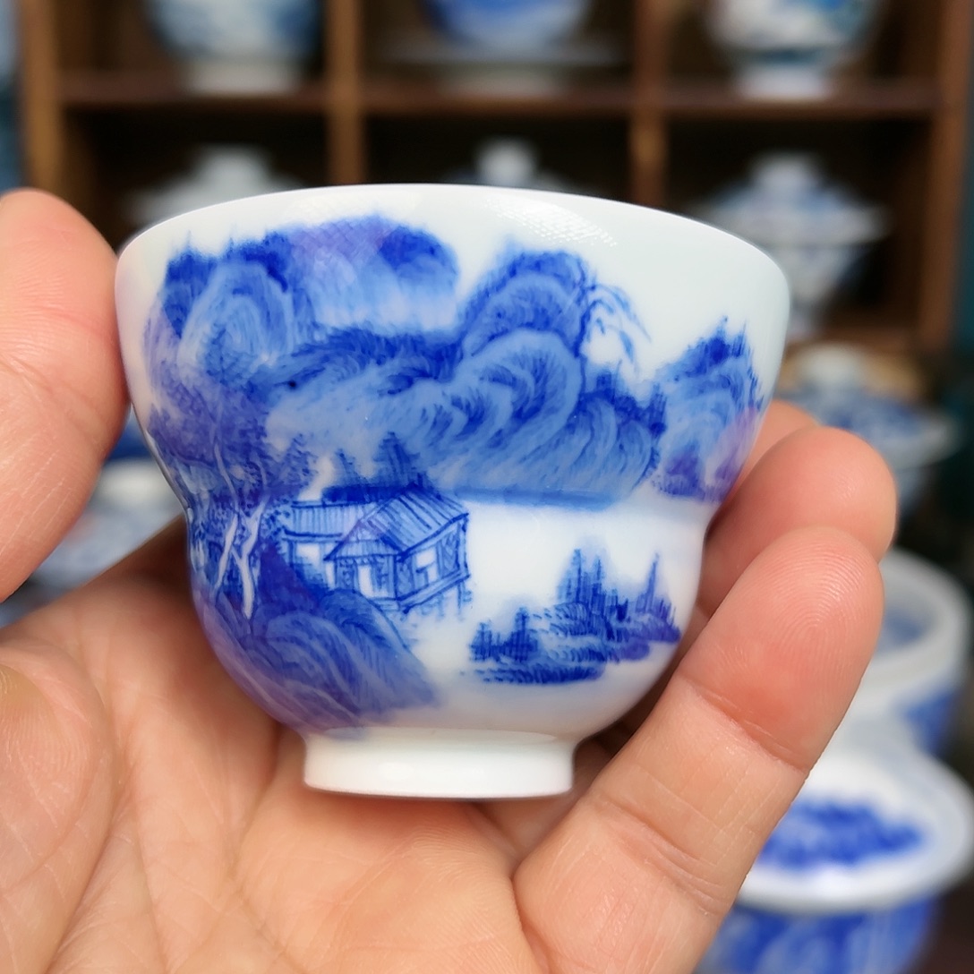 杯子瓷景德镇陶瓷茶器