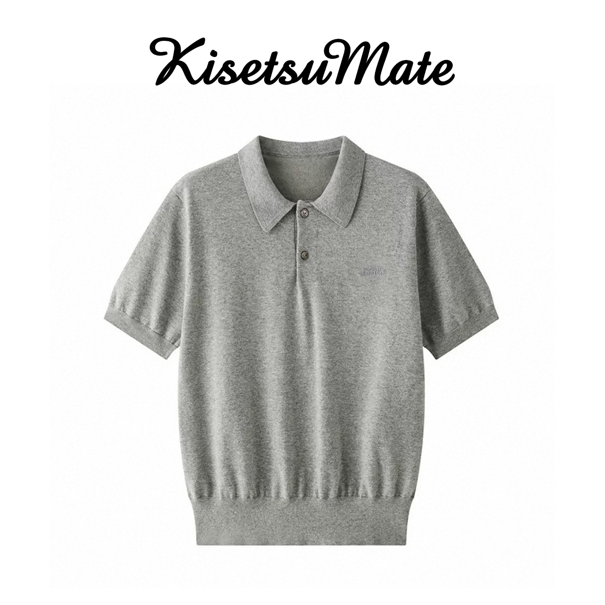 短袖学院风短款夏季纯色毛针织衫设计感上衣显瘦-M812