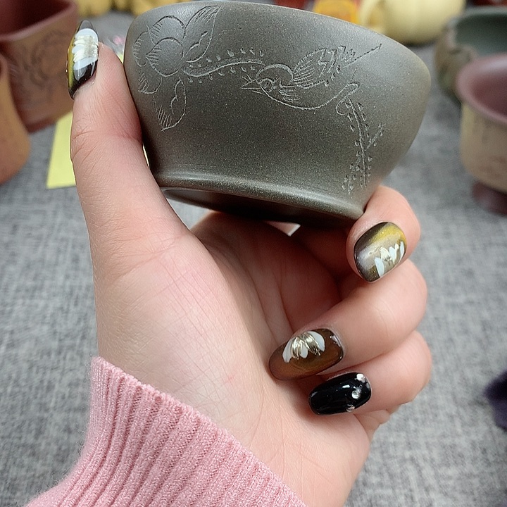 紫砂茶杯高端主人杯