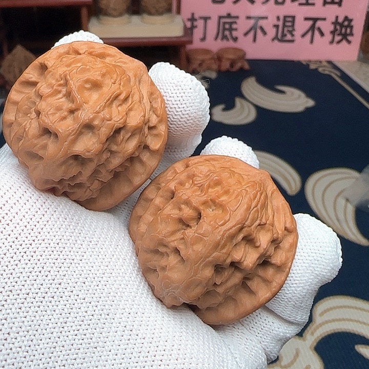 文玩核桃吊坠全品野狼40尺无药