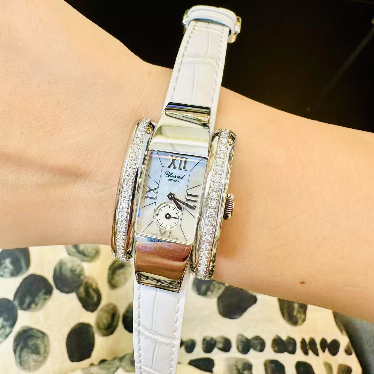 95新 Chopard/萧邦 石英,23.5x35mm,精钢,250623044