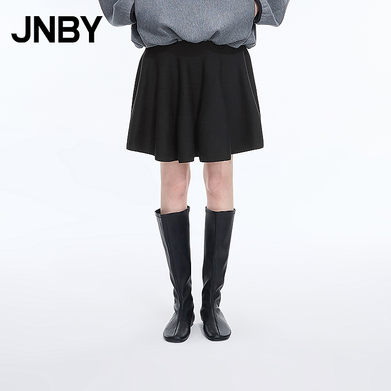 【商场同款】JNBY/江南布衣25秋新品半身裙女A型含棉5P9D15210