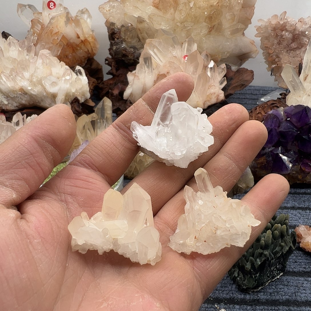 一***奇珠宝半成品水晶银S925镶嵌