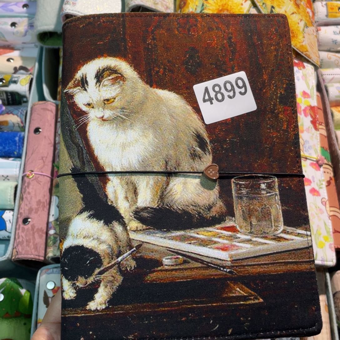 织绣A5 活页不加纸4899