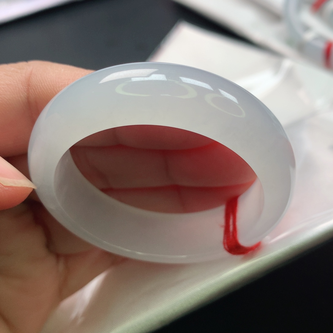 翡翠手镯未镶嵌童镯40