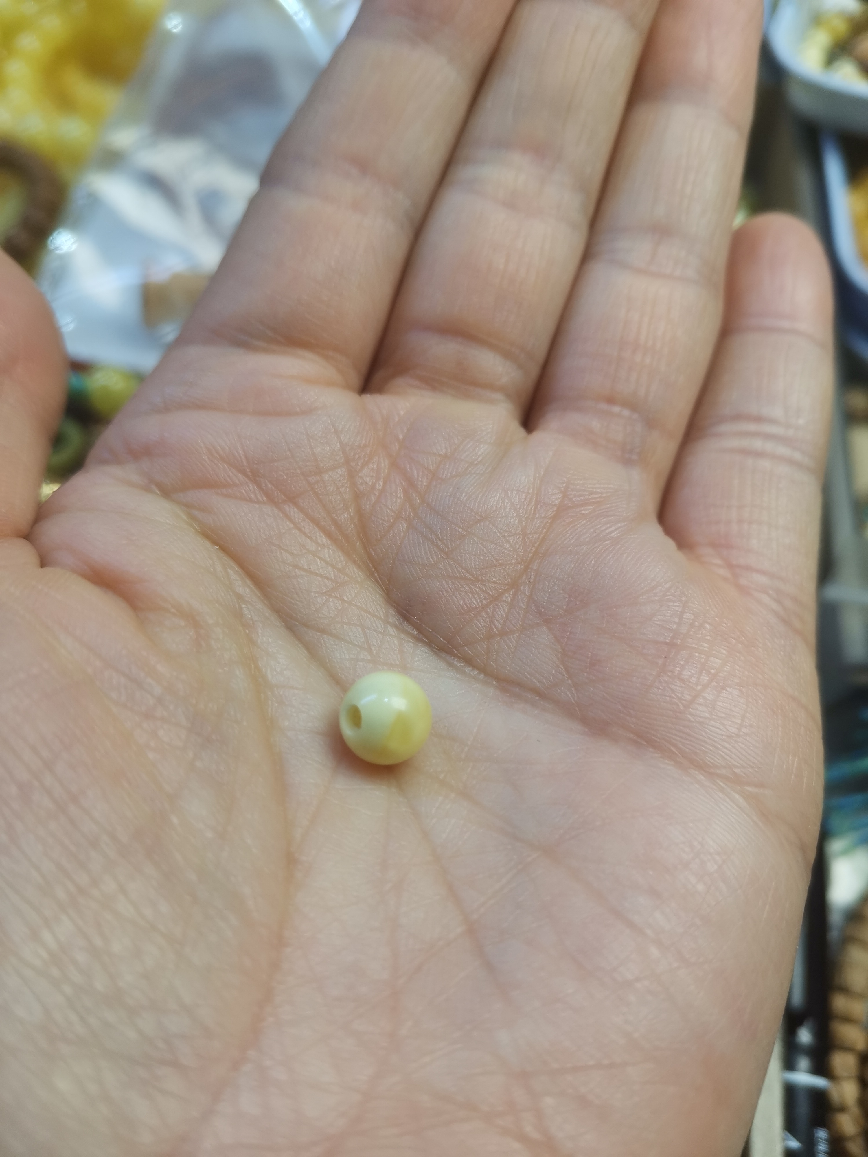 原矿蜜蜡圆珠散珠