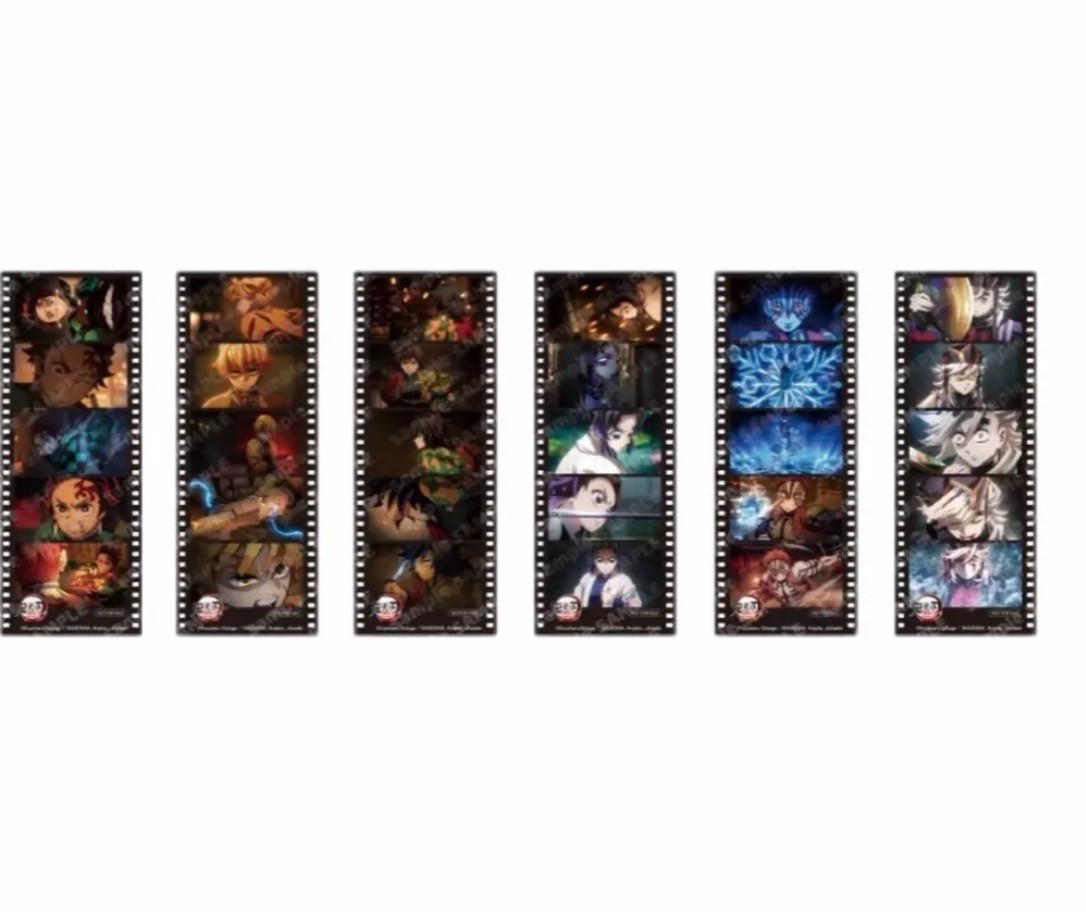 鬼灭之刃胶片，吧唧色纸，