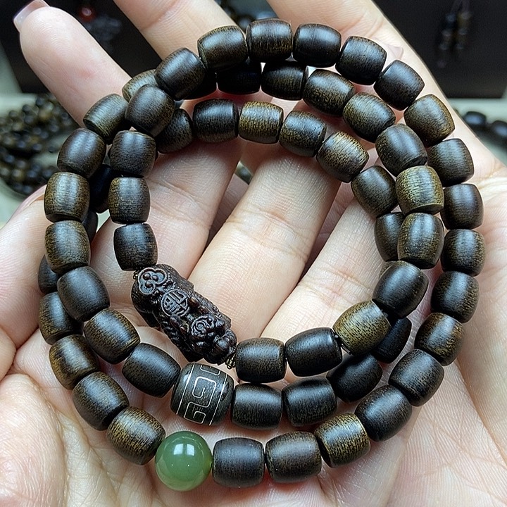 手串沉香越南芽庄白奇楠沉水老料0.8定制款