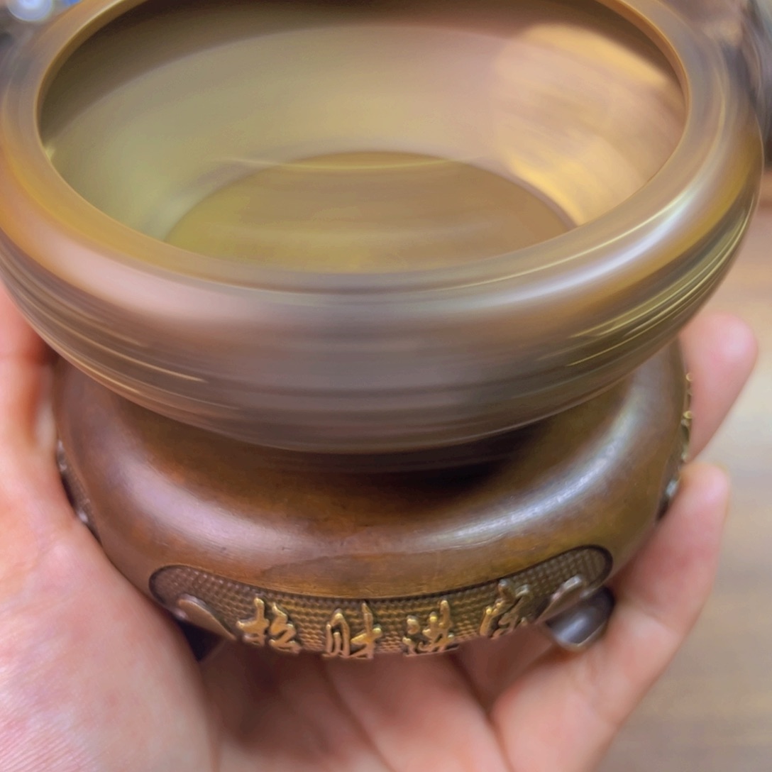 原矿风磨铜时来运转聚宝盆