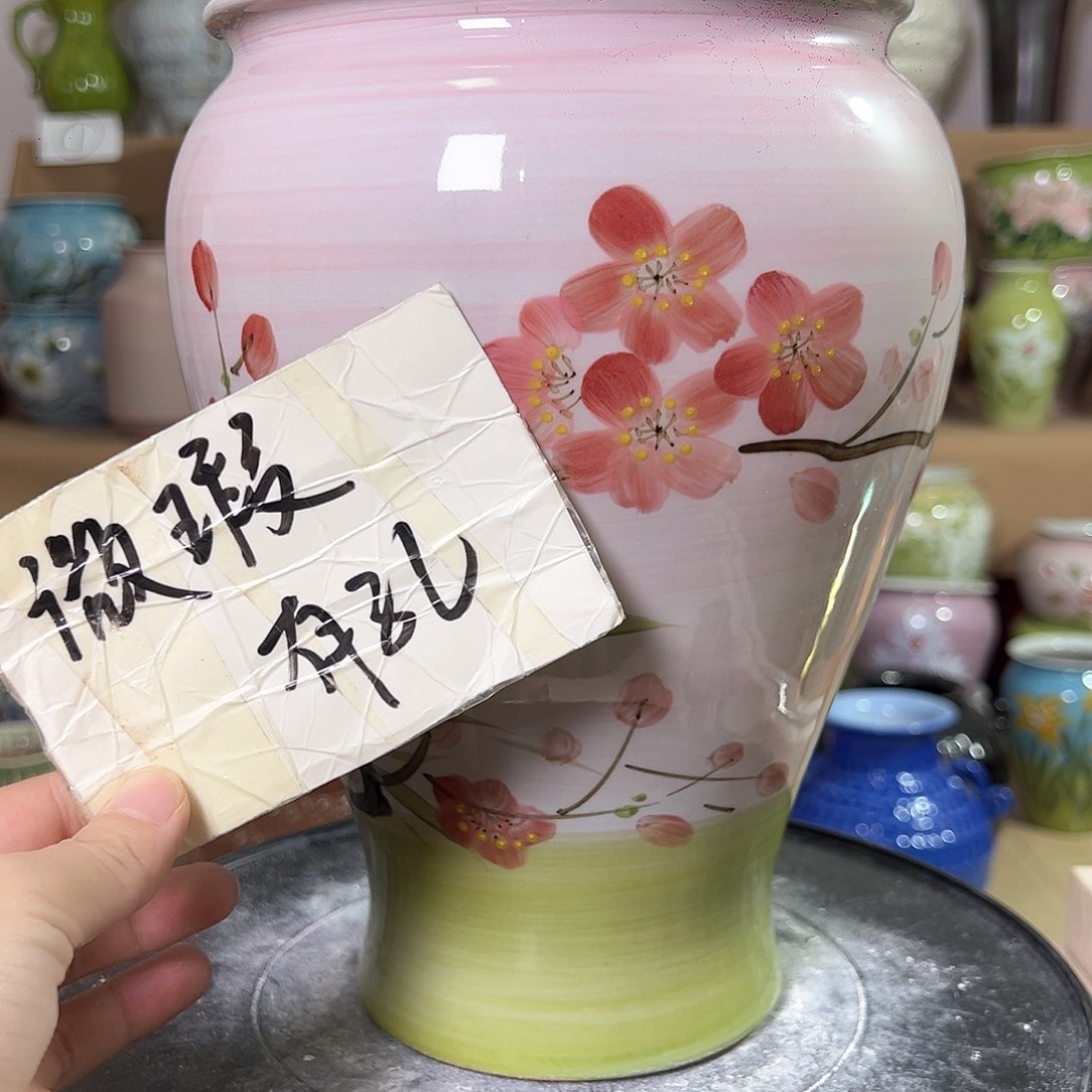 景德镇陶瓷花盆花器瑕258