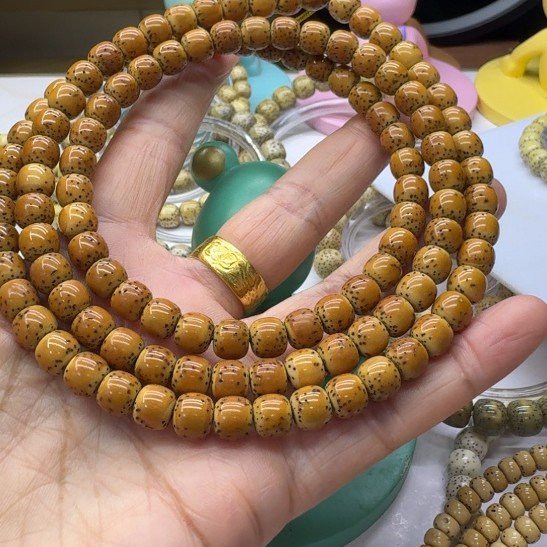百***涂星月菩提手串老型桶