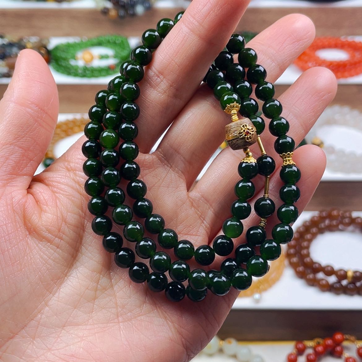 【闪购商品】和田玉手串未镶嵌