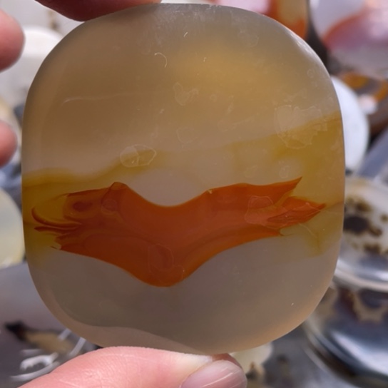 玛瑙/玉髓吊坠(不含链)未镶嵌