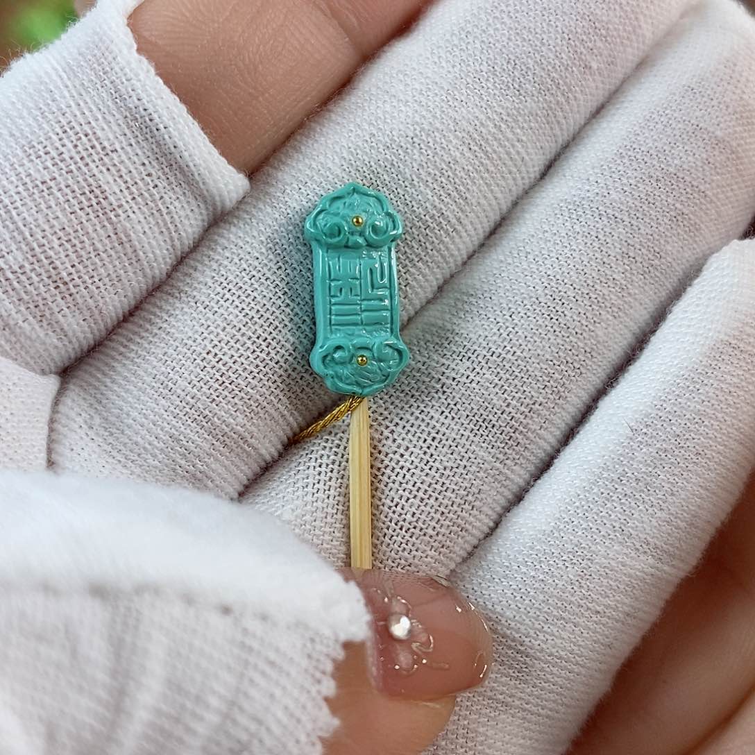 绿松石珠宝奇石未镶嵌