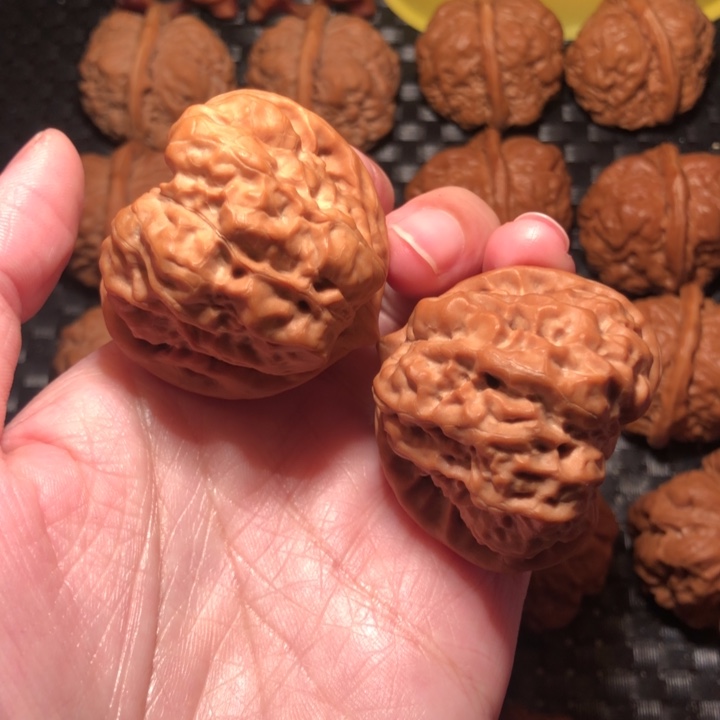 文玩核桃把件全品三角蛙王41