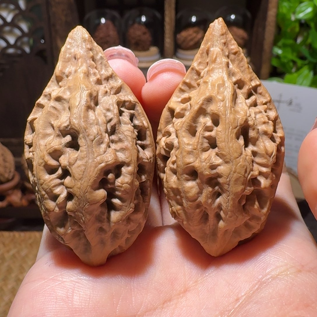 文玩核桃把件鸭嘴兽