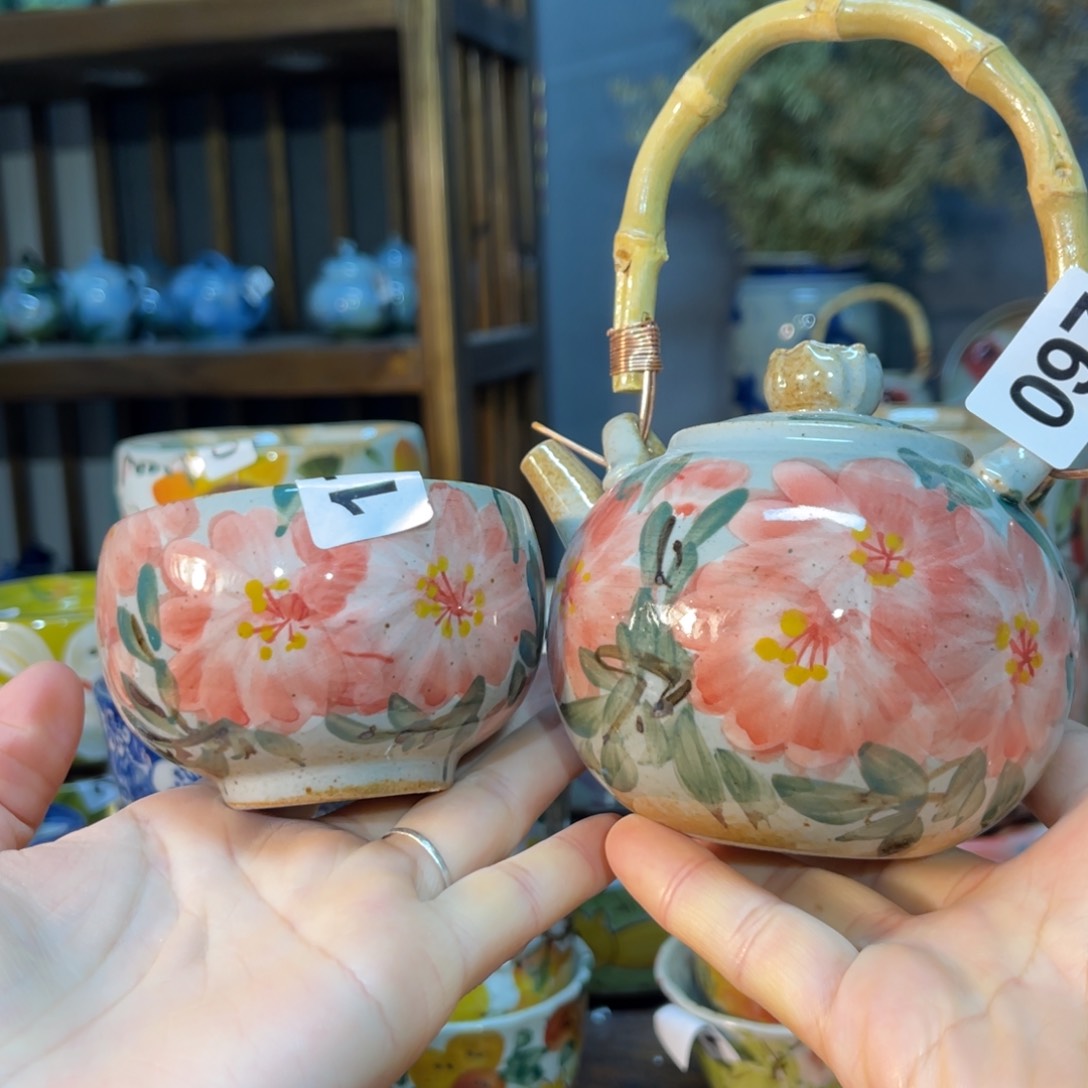 杯素浅陶瓷手工手绘