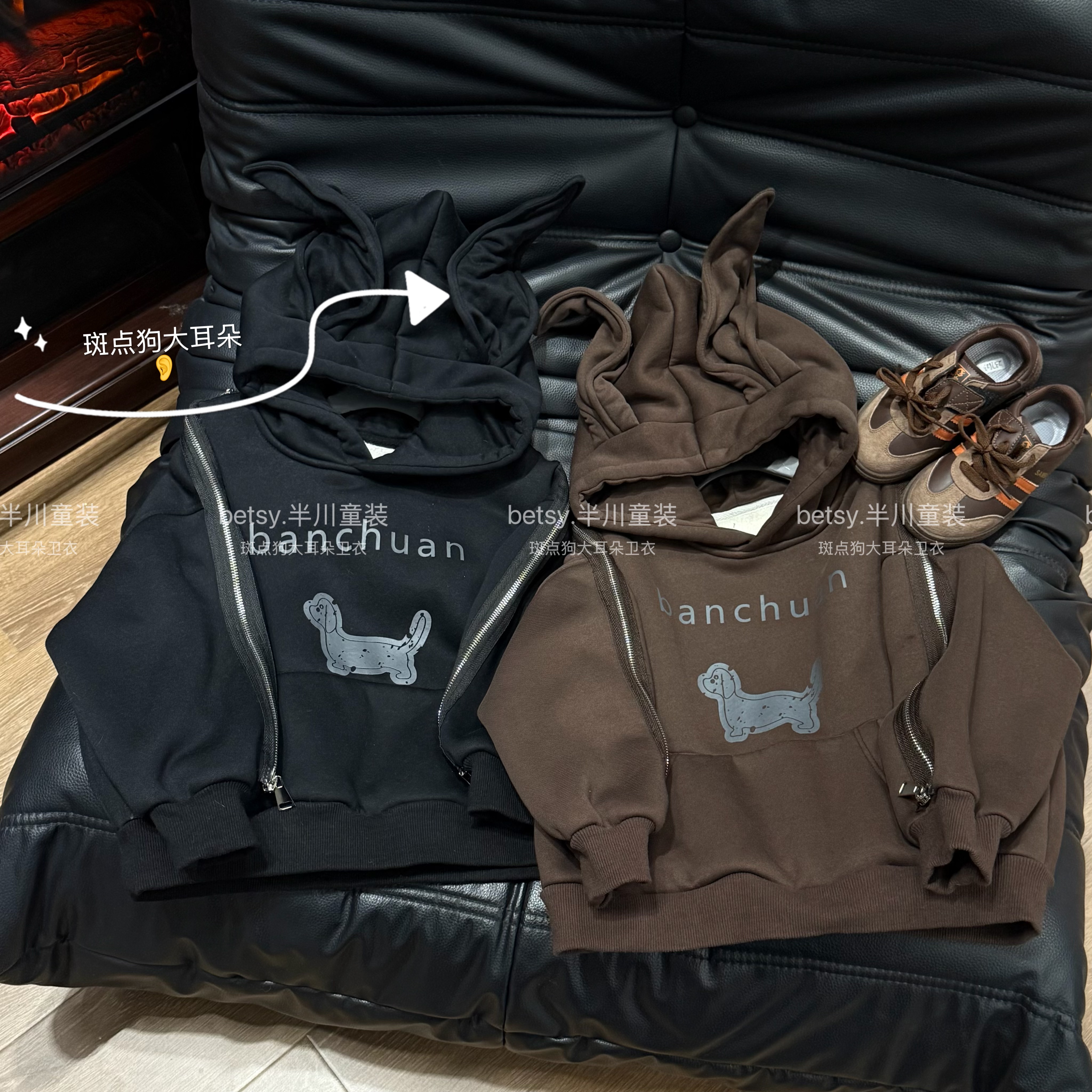 半川童装秋款0861多工装卫衣儿童宽松时尚长袖圆领百搭套头卫衣