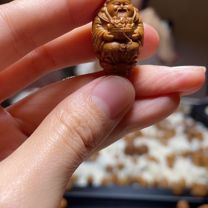 吊坠橄榄核橄榄 财神