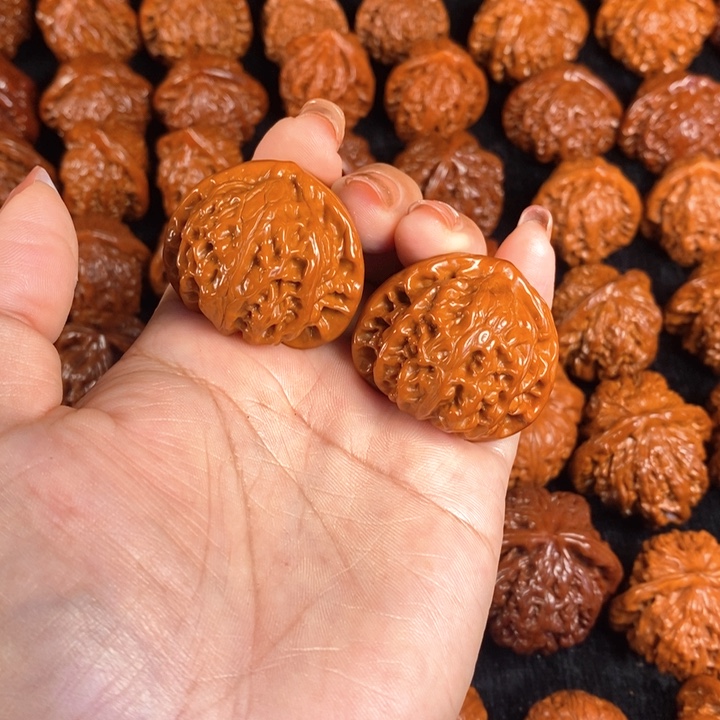 桃核吊坠用****8宫灯一对6