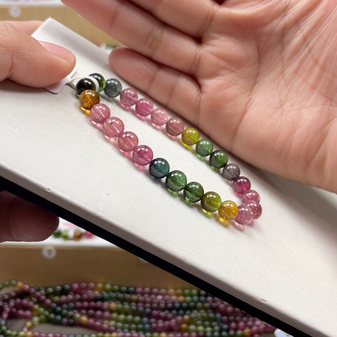 碧玺手串未镶嵌7mmmmmmmmmmmmmmmmmmmm