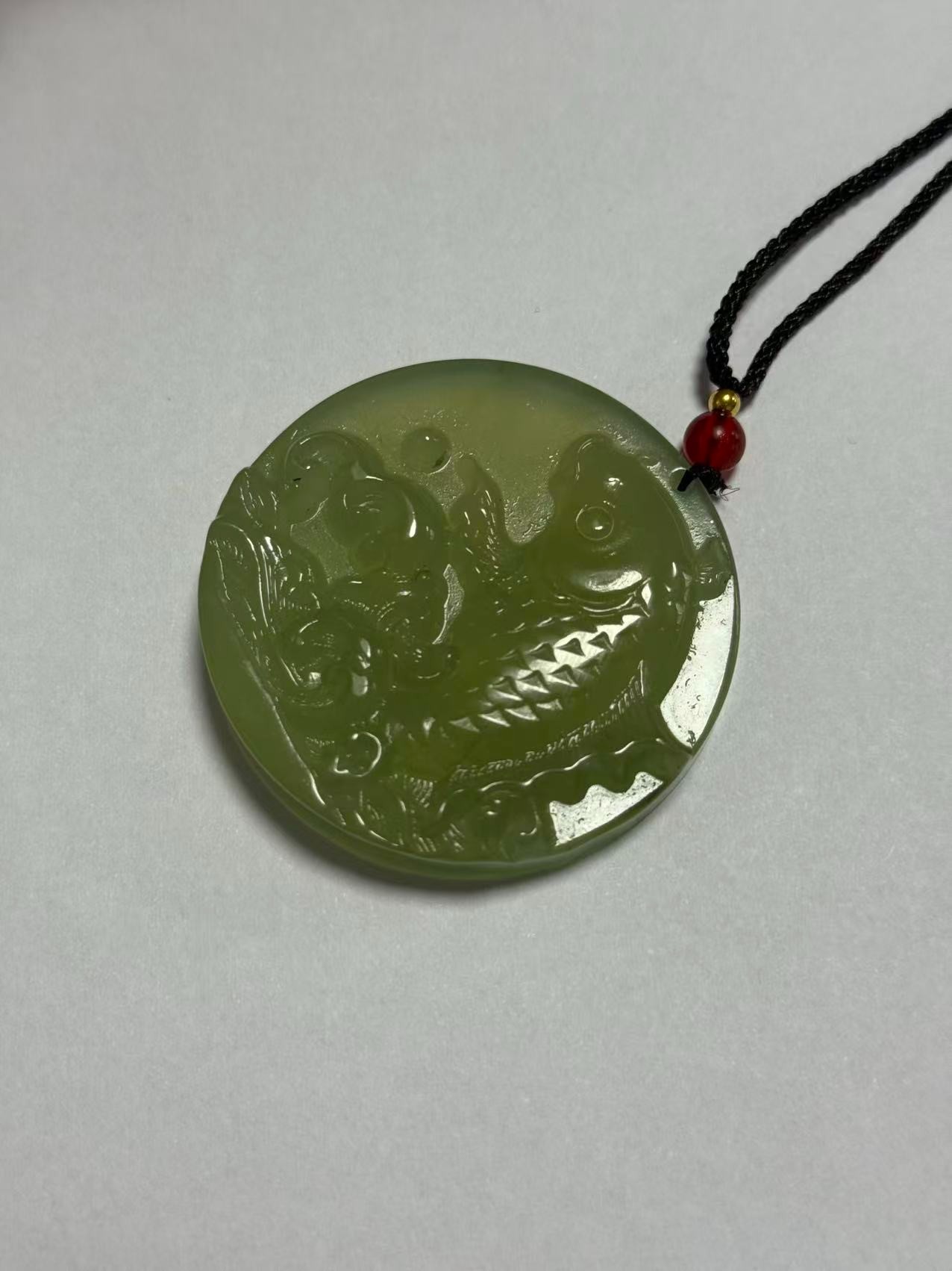 【靳总福利】纯天然玉石未镶嵌多样性发其一鲤鱼牌  666