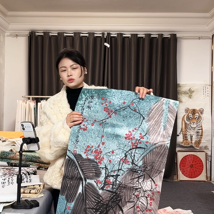 国画纯手绘图纯手绘