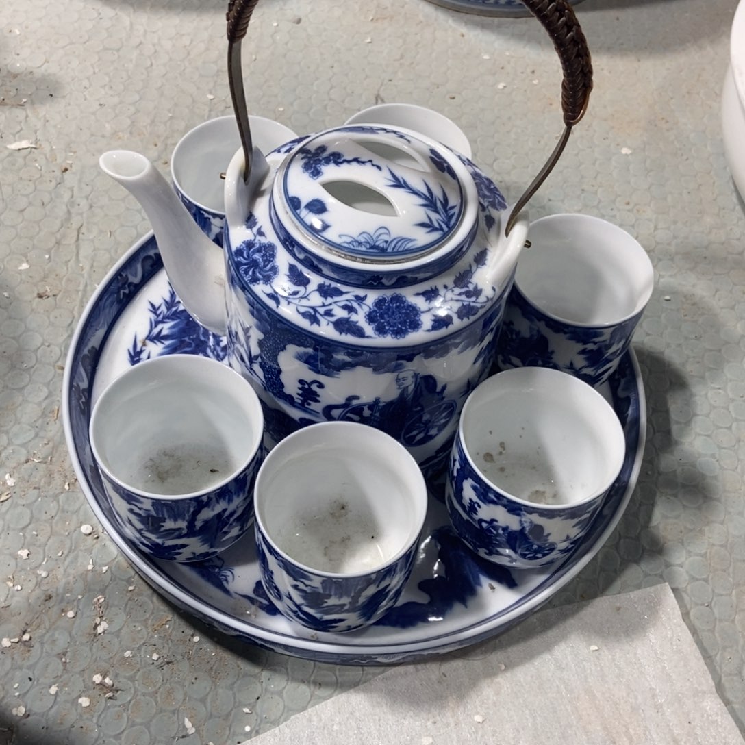 糖***宝瓷片景德镇陶瓷壶一