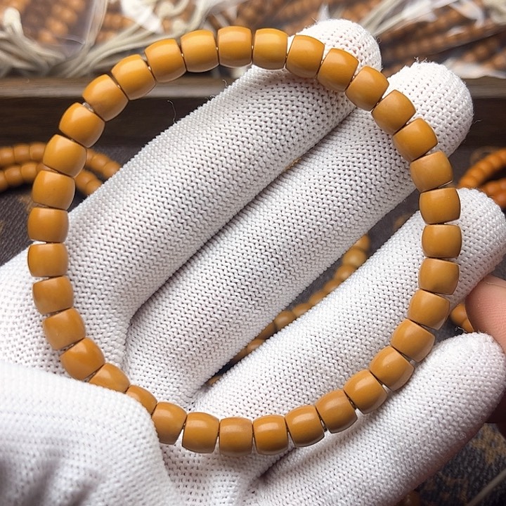 橄榄核手串/手链7.0老挝核尖 单圈