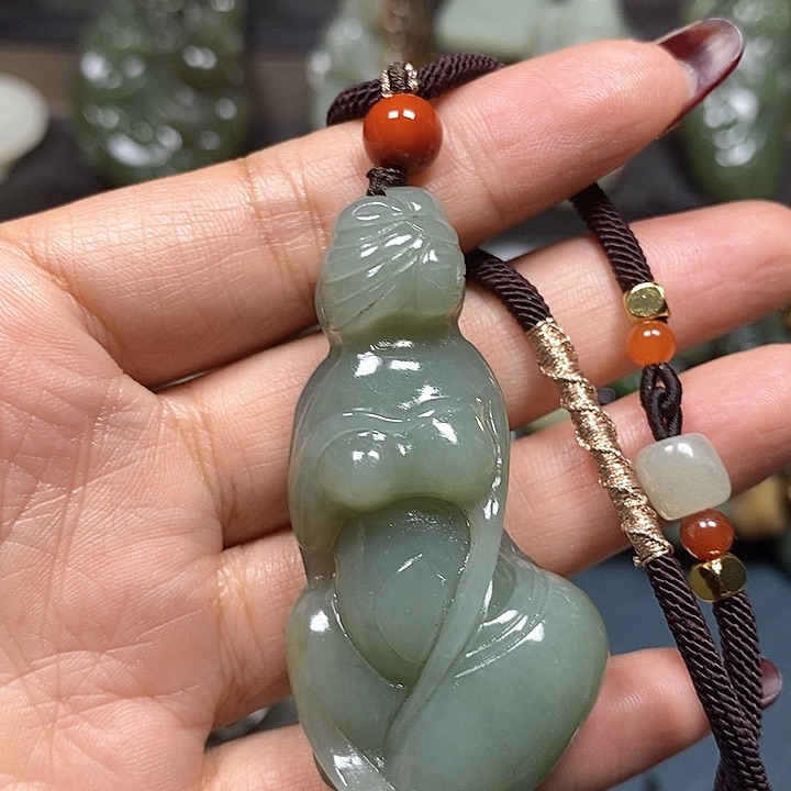 和田玉挂件未镶嵌