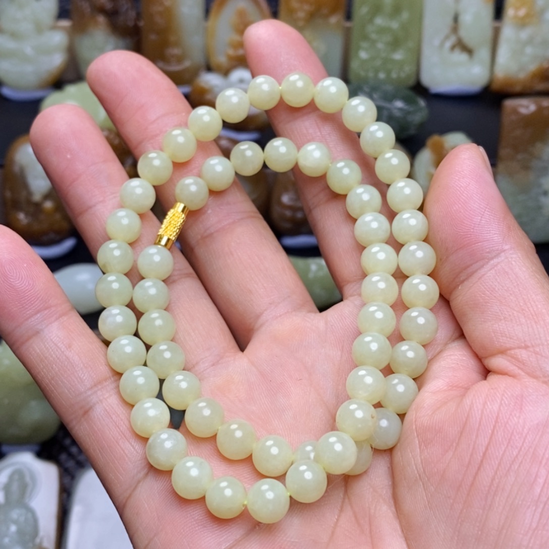 和田玉未镶嵌吊坠(不含链)