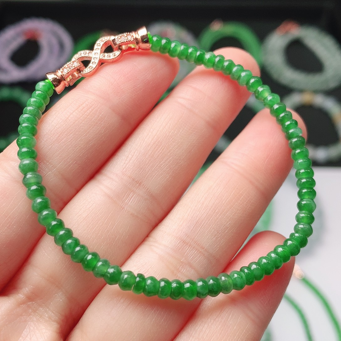 翡翠未镶嵌手链翡翠