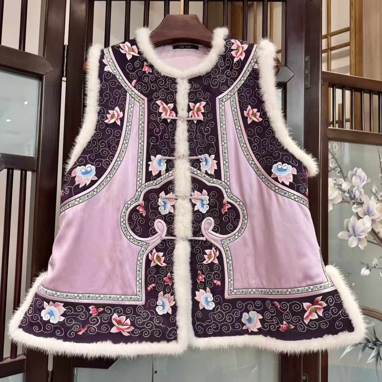 【马甲】苏绣刺绣马甲