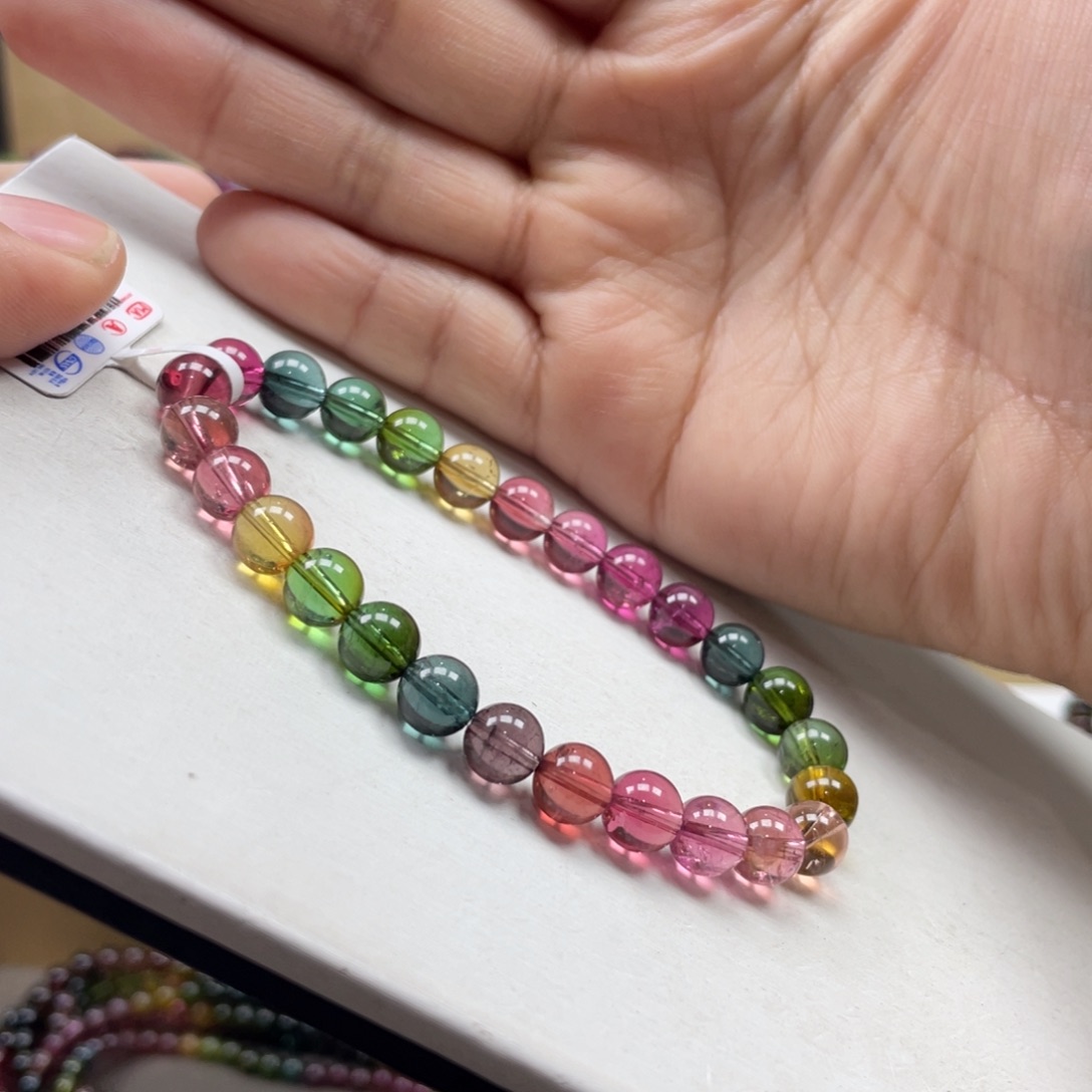 碧玺手串未镶嵌7mmmmmmmmmmmmmmmmmmmmm