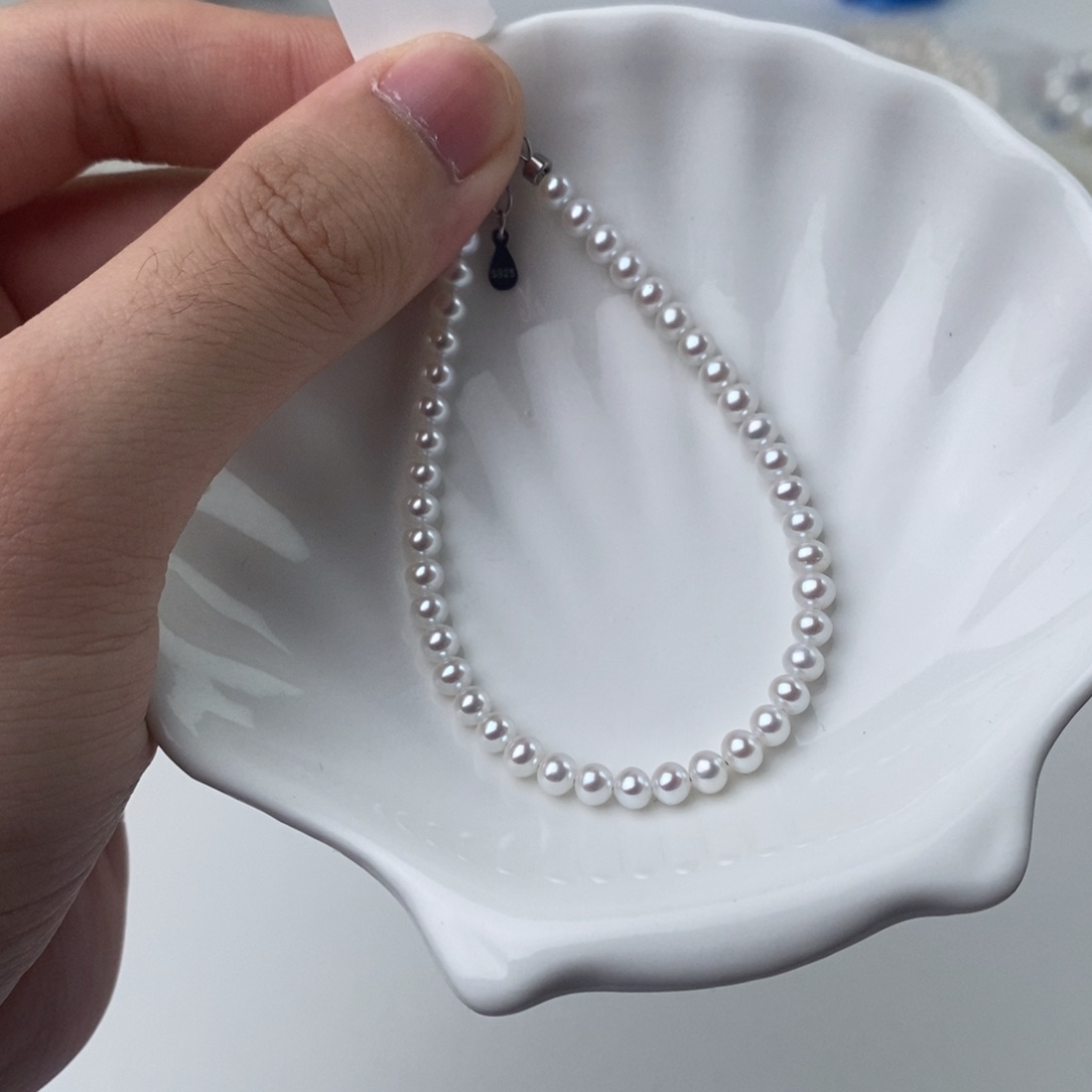 淡水珍珠手链银S925镶嵌102897