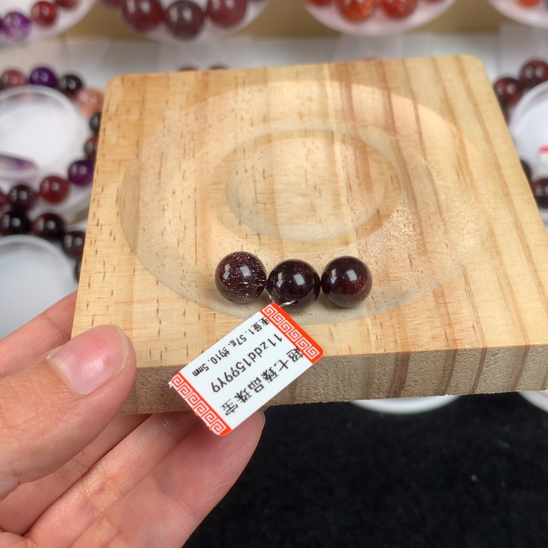 未镶嵌手链水晶单珠