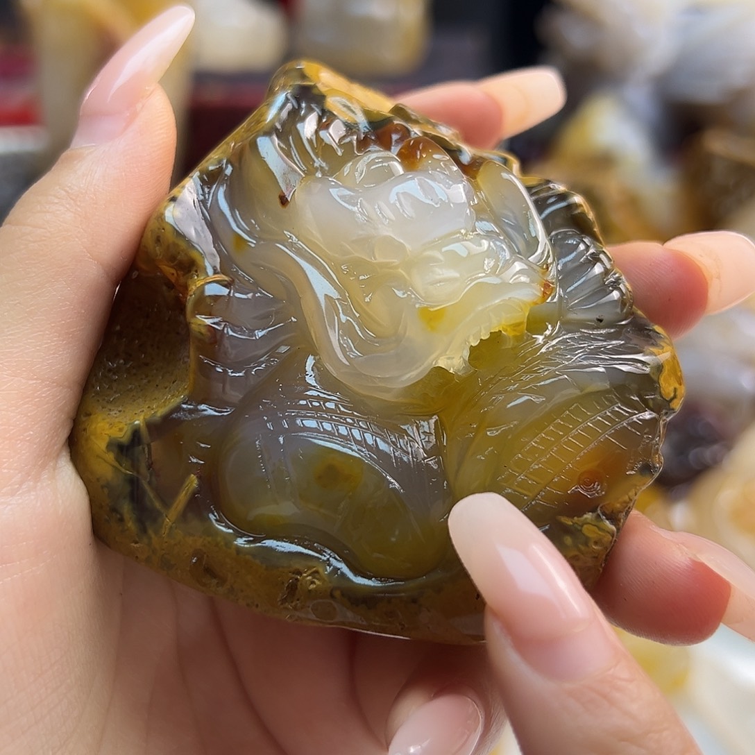 玛瑙/玉髓未镶嵌颈饰